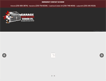 Tablet Screenshot of garagedoordoctorcanada.com
